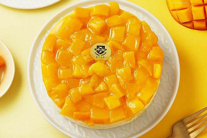 限時免運 - 夏日派對芒果乳酪蛋糕6吋