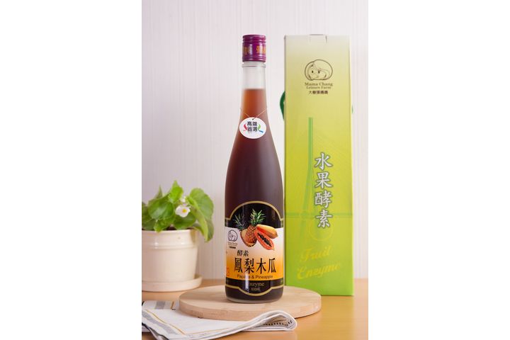 鳳梨木瓜酵素(有糖)600ml
