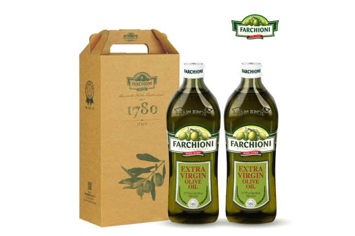 義大利經典冷壓初榨橄欖油1000ml 2入禮盒組