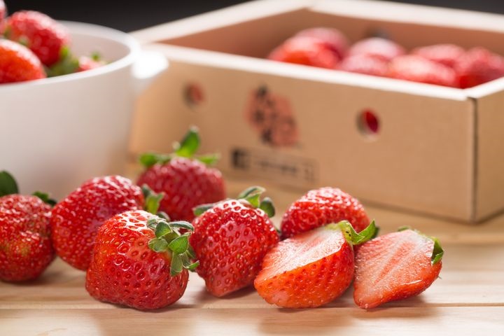 有機草莓(小顆)2盒