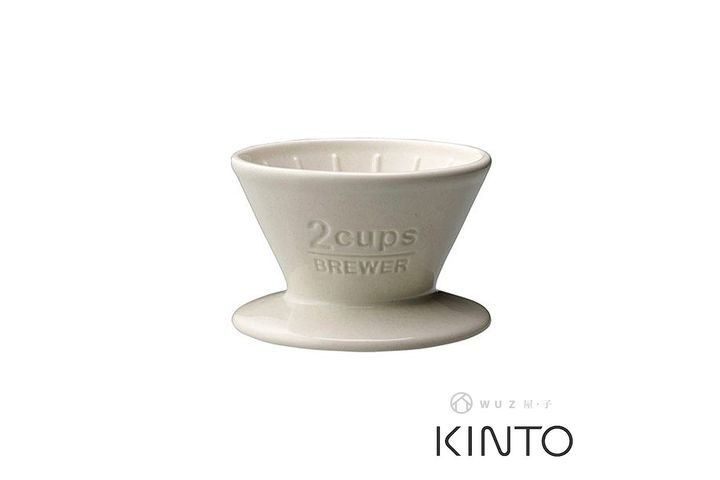 日本KINTO SCS陶瓷濾杯2杯-白
