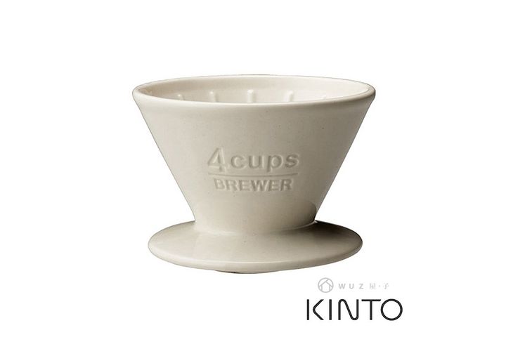 日本KINTO SCS陶瓷濾杯4杯-白