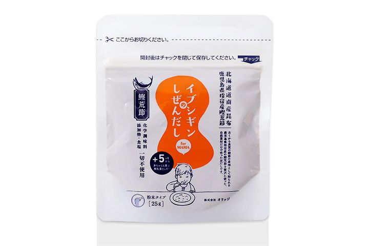 日本ORiDGE無食鹽昆布柴魚粉 (調味粉末25g)