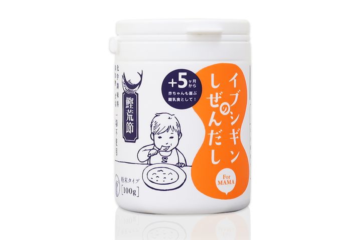 日本ORiDGE無食鹽昆布柴魚粉 (調味粉末100g)