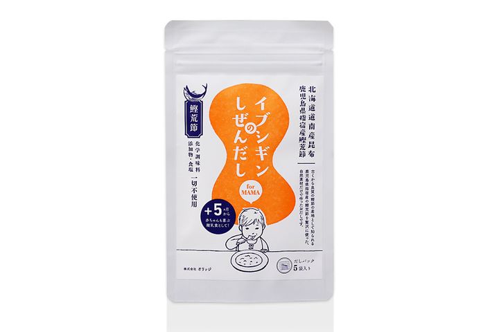 日本ORiDGE無食鹽昆布柴魚粉 (湯包5入)