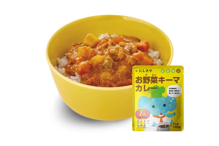 日本Nishikiya 兒童野菜肉醬調理包 (印度咖哩風味)
