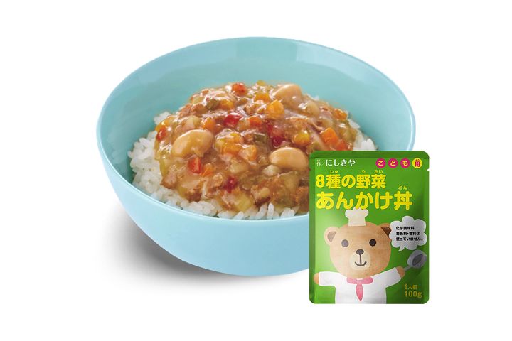 日本Nishikiya 兒童8種野菜丼調理包